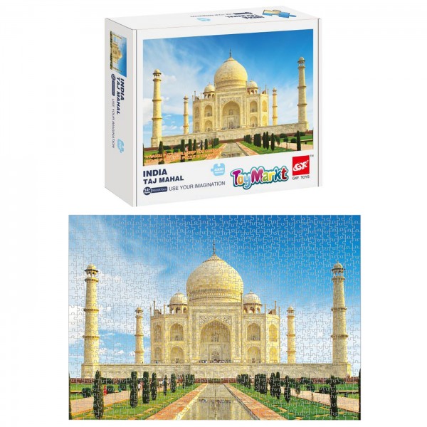 Παζλ 1000 τεμ taj mahal india 25x20x5cm ToyMarkt 891775