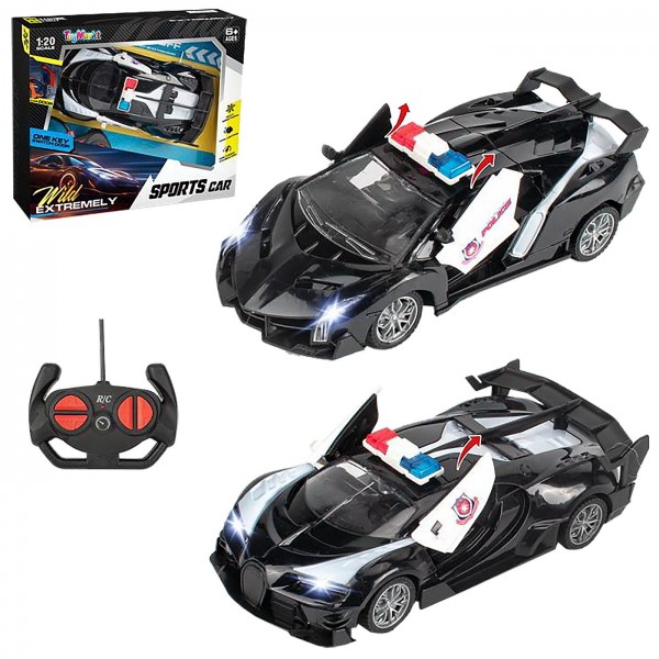 Τηλεκατευθυνόμενο 1:20 supercar police 27x23x8cm ToyMarkt 88816