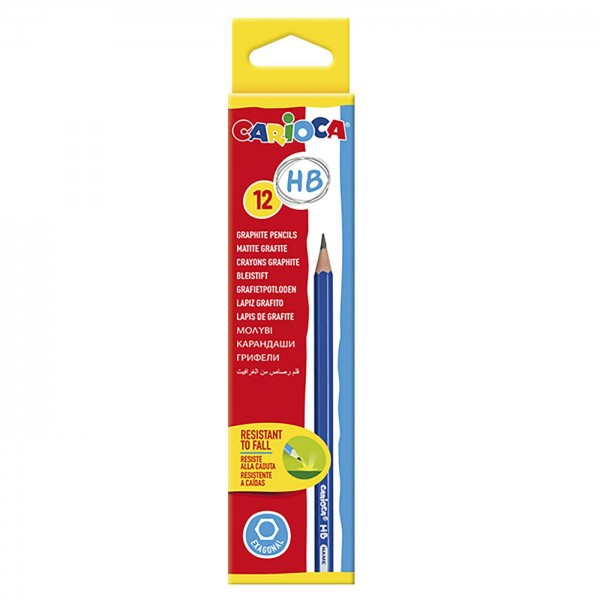 Μολύβια Carioca HB πακ=12τεμ No:HB Carioca 42798