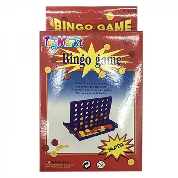 Επιτραπέζιο ταξιδιού bingo 15x8cm ToyMarkt 89344