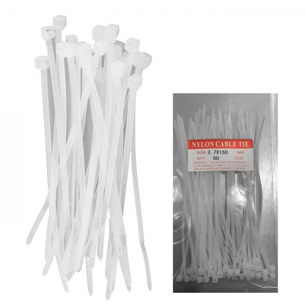 Δεματικά καλωδίων cable tie wrap 15cm (πάχος 27mm) Homie 116790