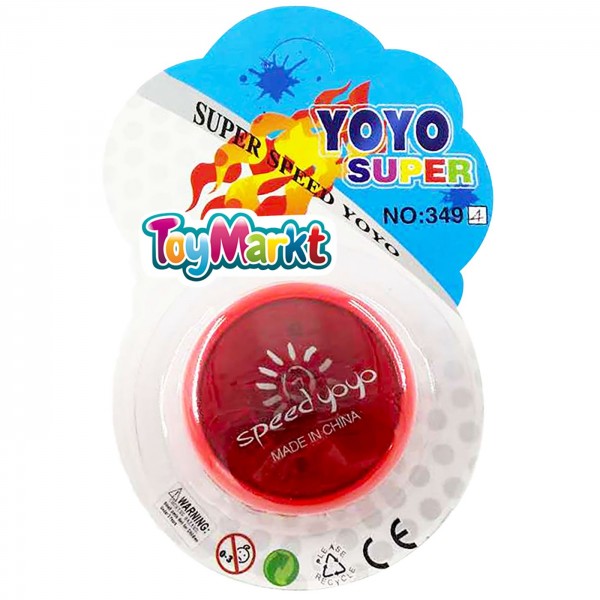 Yoyo (γιογιό) speed με φως σε καρτέλα 12x17cm ToyMarkt 913321