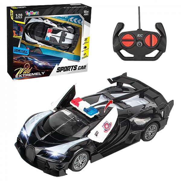 Τηλεκατευθυνόμενο 1:20 supercar police 27x23x8cm ToyMarkt 88816